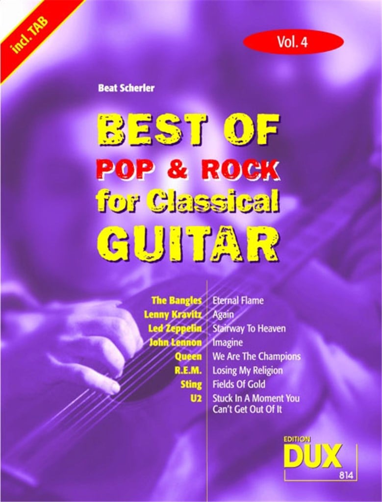 Best Of Pop & Rock 04 for Classical Guitar